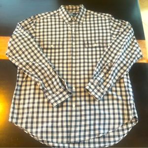 This Polo by Ralph Lauren plaid Long sleeve with signature embroidered Pony. L